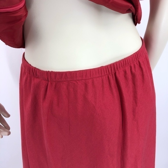 Adrianna Papell Women's 16 Pink Lined Skirt Set - Picture 8 of 11